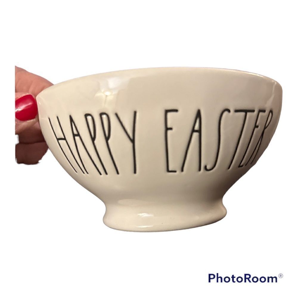 Rae Dunn HAPPY EASTER Soup/Cereal Bowl New